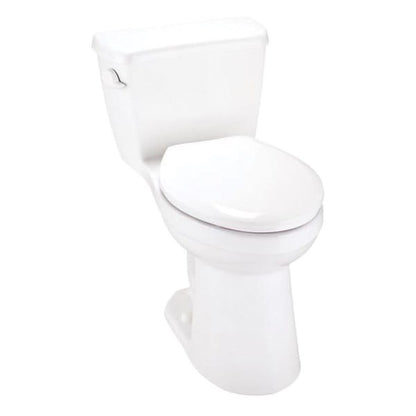 Avalanche® One Piece Toilet, Floor Mount, 12 in Rough, ADA, Elongated Bowl, Left Hand Lever, 1.28 gpf, White