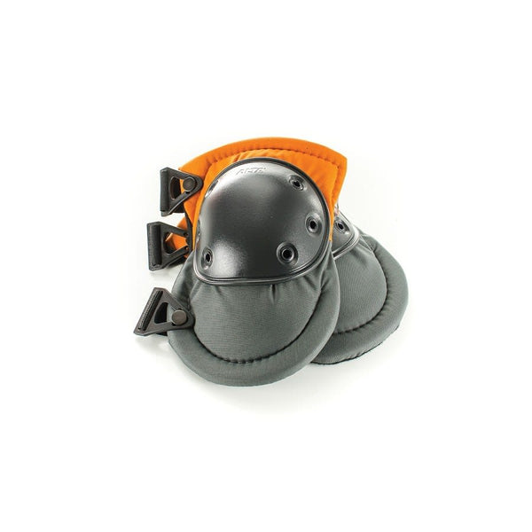 Flexible Protective Knee Pad Hard Cap, Plastic Cap, Codura Nylon Pad, White