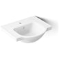 Veer 21" Pedestal Bathroom Sink with One Hole Drilled and Overflow