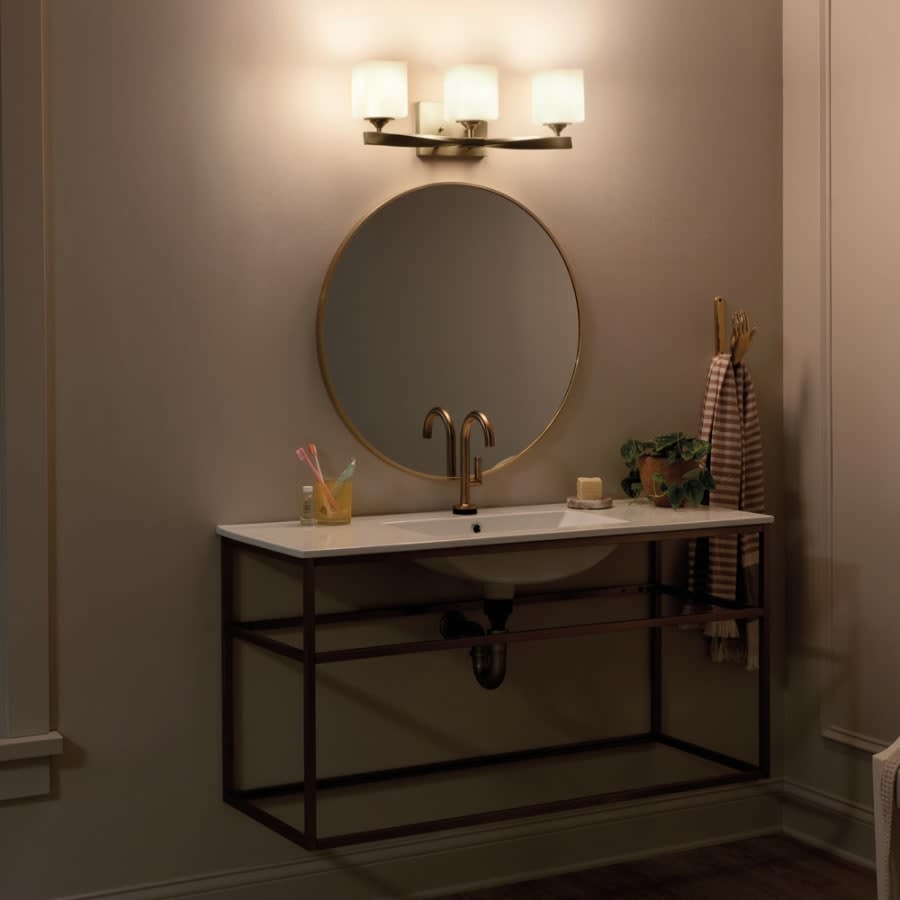 Marette 3 Light 23" Wide Bathroom Vanity Light