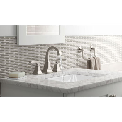 Caxton Rectangle 20-1/4" Undermount Bathroom Sink with Overflow