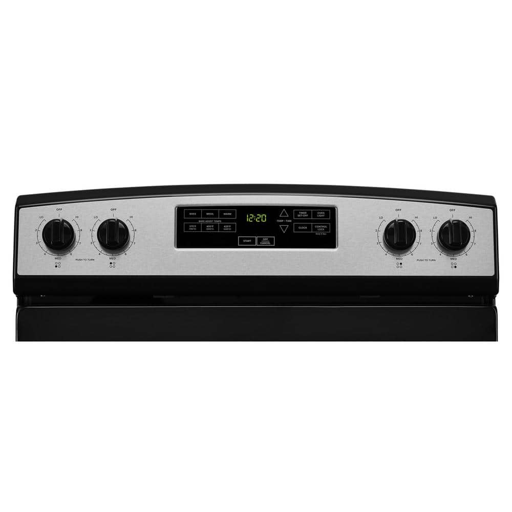 Amana 30"W Electric Coil Range Stainless Steel