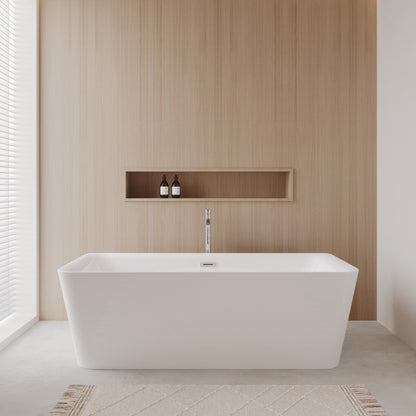 Emily Freestanding Bathtub - 68.88W x 23.63H x 30.38D