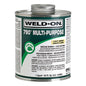 790™ Medium Body Cement, 1/2 pt, Light Amber, For PVC, CPVC