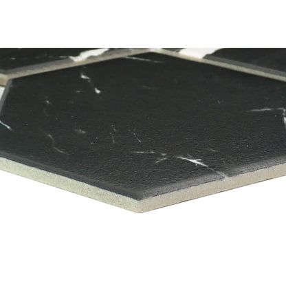 ELEGAN NERO MT 4" HEX/MO