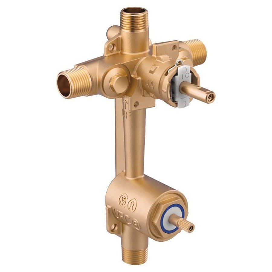 Posi-Temp® M-Pact® Transfer Valve With 2-Function Integral Diverter, 1/2 in, C Inlet x 1/2 in IPS Outlet, 2 Discrete Ways