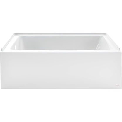 Studio 60" Soaking Bathtub for Alcove Installations with Right Drain