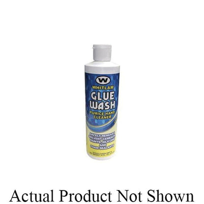 GLUE-WASH Pumice Hand Cleaner, 4 fl-oz Nominal, Plastic Container Package, Liquid/Viscous Form, Citrus Odor/Scent, White