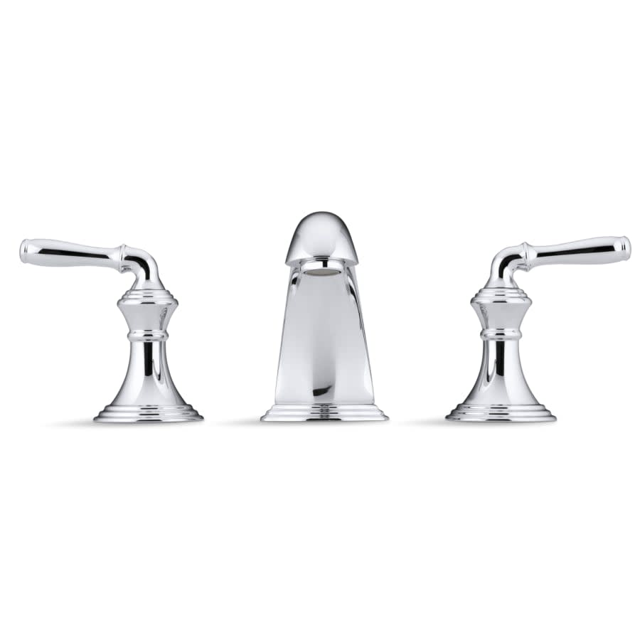 Devonshire Widespread Bathroom Faucet with UltraGlide Valve and Quick Mount Technology - Free Metal Pop-Up Drain Assembly with Purchase