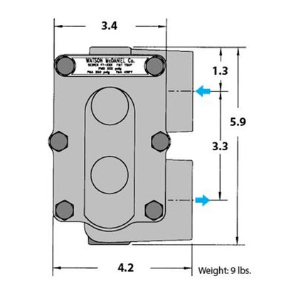 Steam Trap, 1 in, FNPT, Cast Iron