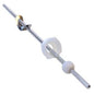 Pp 10 in, Pu Horz Rod Assy, Polished Chrome