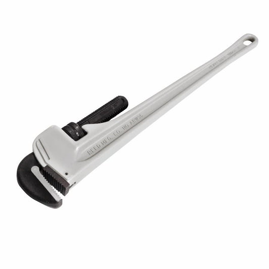 Straight Pipe Wrench, 1/4 to 3 in Pipe, 24 in OAL, Titanium Aluminum Alloy Handle