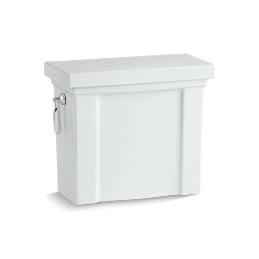 Tresham® Toilet Tank, Bowl Mount, 12 in Rough, Left Hand Lever, 1.28 gpf, White