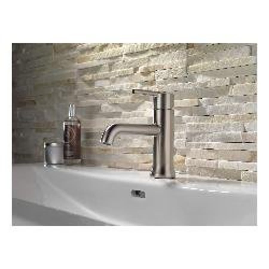 Trinsic® Single Hole or Centerset Lavatory Faucet, ADA, 1 Handle, 1-Hole, 1.2 gpm, Stainless