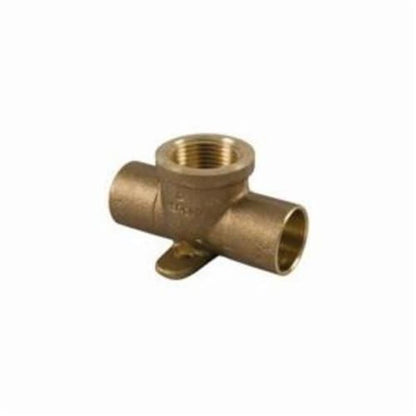 Tee, 1/2 in, C x C x FNPT, Copper