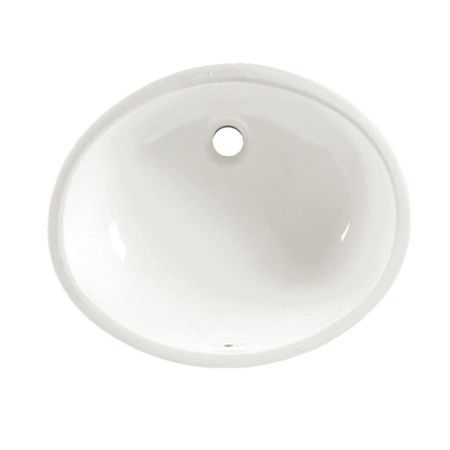 Ovalyn 19" Undermount Porcelain Bathroom Sink