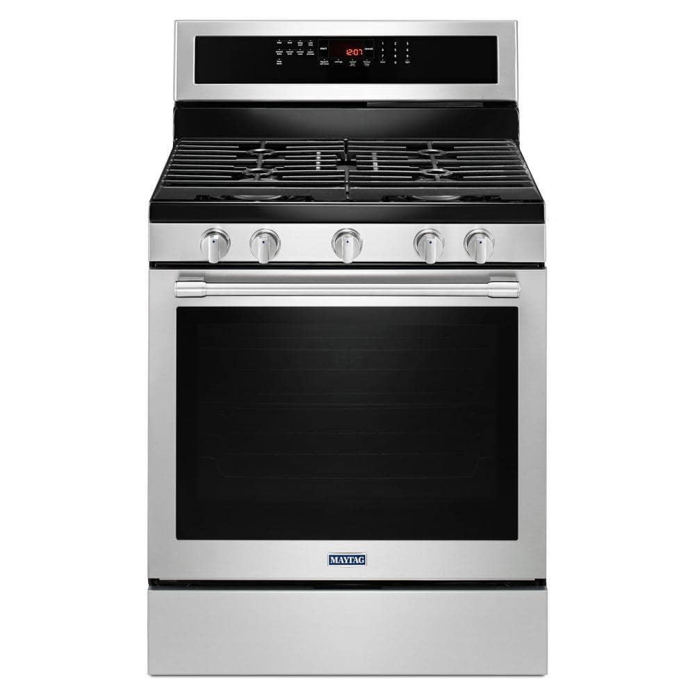 5.8 cu. ft. Gas Range with True Convection in Fingerprint Resistant Stainless Steel