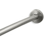 Expanse 60" - 72" Adjustable Curved Shower Rod with Contemporary Design