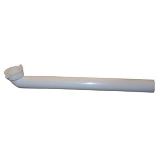 90 deg Tubular Waste Elbow, 1-1/2 in, White
