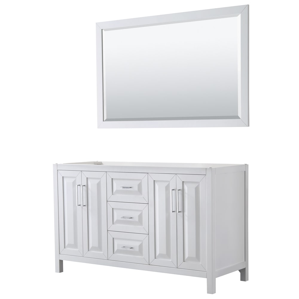 Daria Double Bathroom Vanity - 59W x 35H x 21.5D