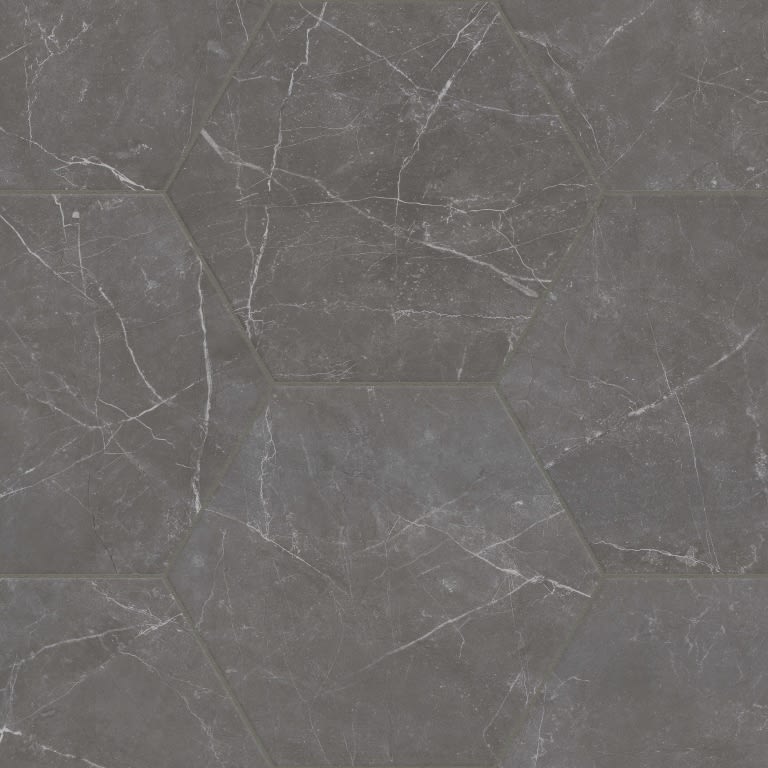 STERLINA HEX ASPHALT MT 8X10
