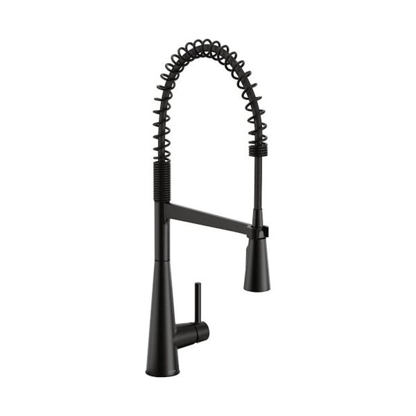 Sleek™ Kitchen Faucet, Deck Mount, ADA, 1 Lever Handle, 1 or 3-Hole, Matte Black