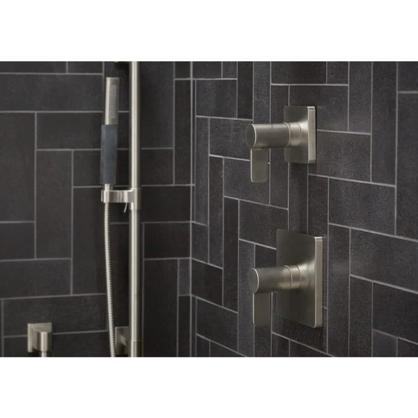 Parallel Single Handle 3 Function Diverter Valve Trim - Less Valve