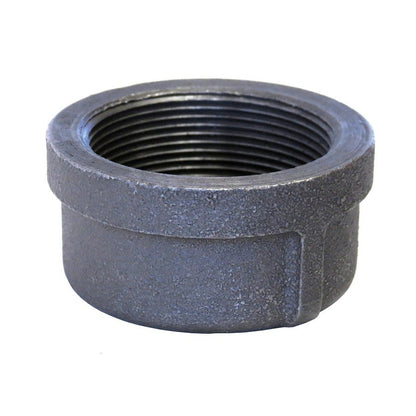 Cap, 1/2 in, FNPT, 150 lb, Malleable Iron, Galvanized