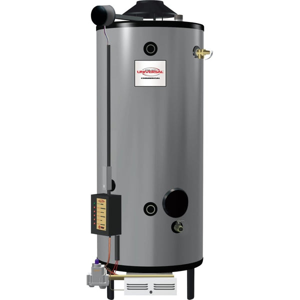 Atmospheric Commercial Gas Water Heater, 100 gal, Propane, 199 Kbtu/hr