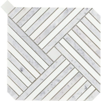 ALLURO PALACE SILVER 9X9