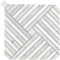 ALLURO PALACE SILVER 9X9