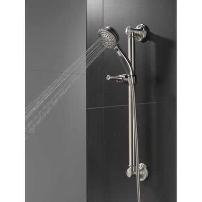 1.75 GPM Multi Function Handshower Package with Slide Bar, Hose, Holder and ActivTouch Technology - ADA Compliant - Limited Lifetime Warranty