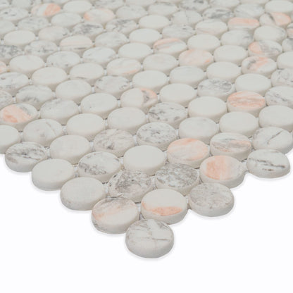 Briar Rosa Penny Round Tile