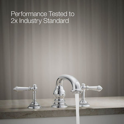 Artifacts Deck-Mount Bath Faucet Handle Trim with Lever Design
