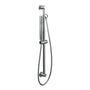 Single Function Hand Shower Package with Hose and Slide Bar Included from the Level Collection