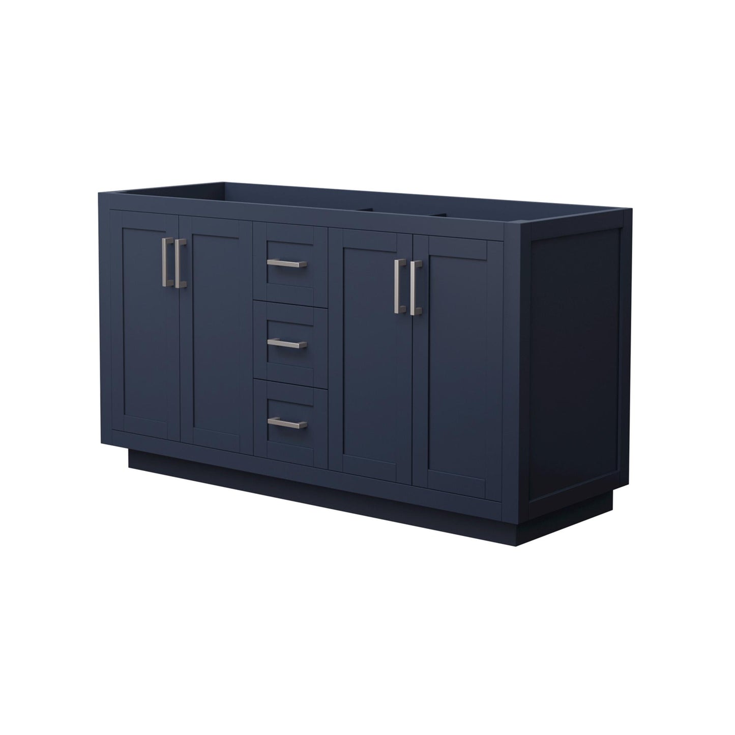 Miranda Double Bathroom Vanity - 59.25W x 33H x 21.75D