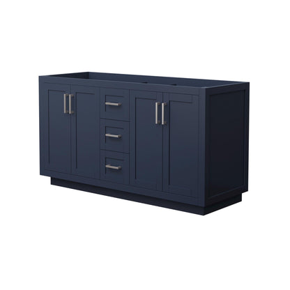 Miranda Double Bathroom Vanity - 59.25W x 33H x 21.75D