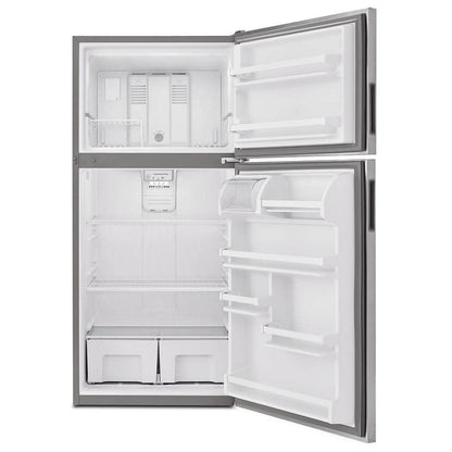 Amana 18Cuft Fridge Stainless Steel