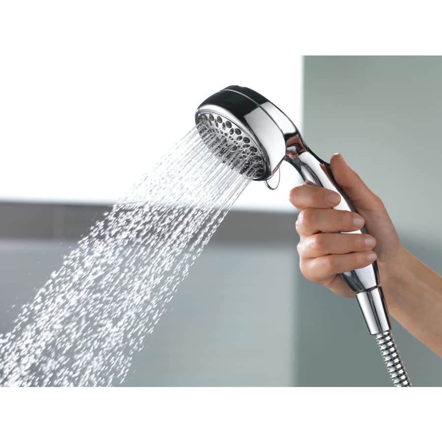 Universal Showering 2.5 GPM Multi Function Hand Shower Package - Includes Hose and Bracket