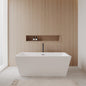 Sara Freestanding Bathtub - 63W x 23.5H x 31.5D
