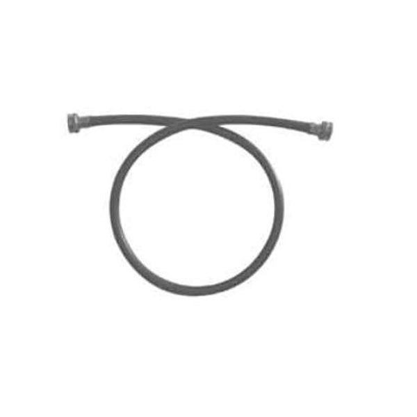 Flexible Water Supply, 3/8 in, Female Hose Thread, 60 in L, Rubber