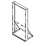 Mounting Frame for Single-Station In-Wall Refrigerated Bottle Filling Stations