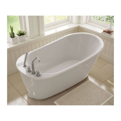 Sax Freestanding Tub, 60-1/8 x 32 x 25 in, End Drain, White