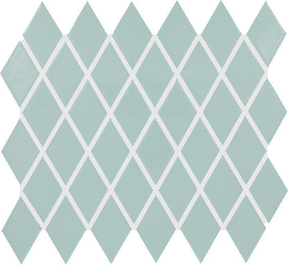 Color Wheel Retro Spa Arabesque 3X3 Glossy
