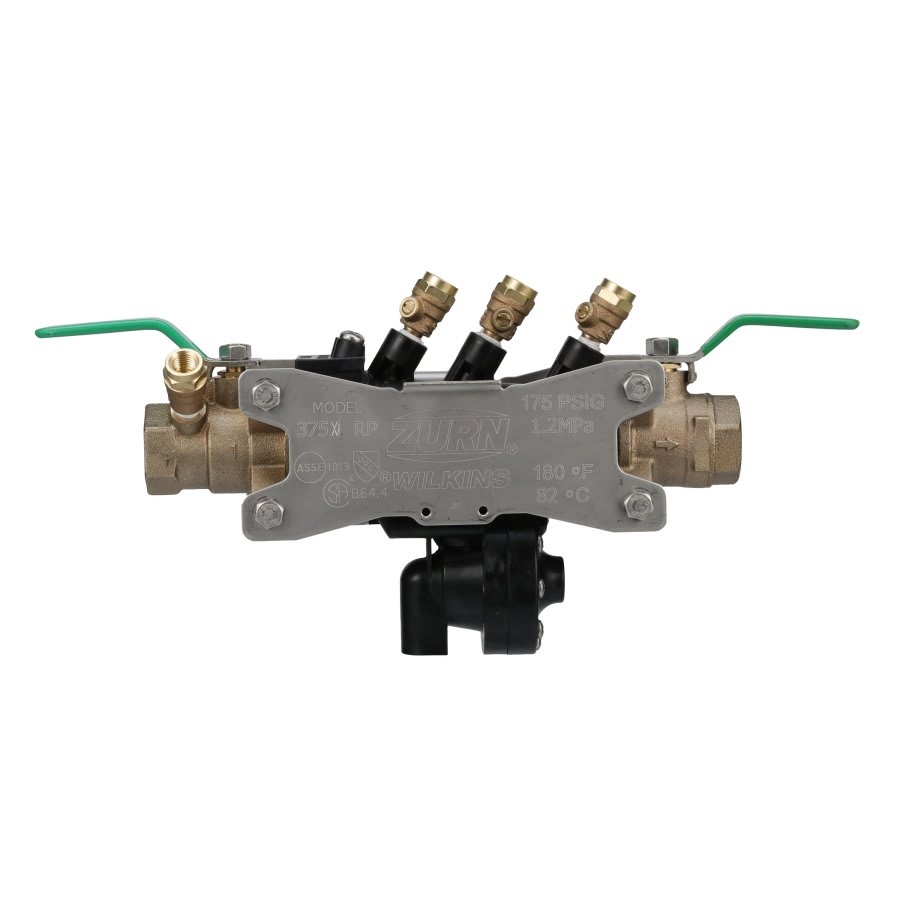 375XL Reduced Pressure Backflow Preventer, 1 in, FNPT, Bronze