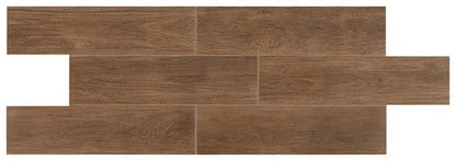 Platinum Dark Brown Plank 6X36 Matte