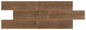 Platinum Dark Brown Plank 6X36 Matte