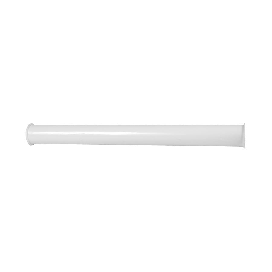 Tubular Tailpiece, 1-1/2 in, Flange, White