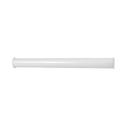 Tubular Tailpiece, 1-1/2 in, Flange, White
