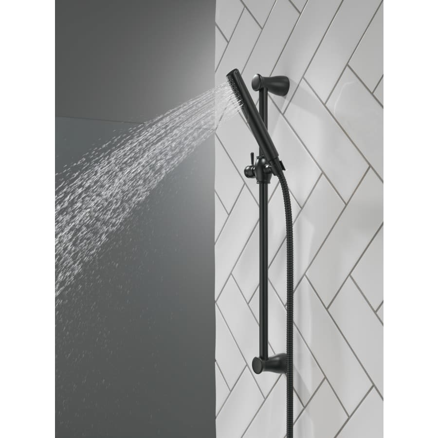 Grail 1.75 GPM Single Function Hand Shower Package - Includes Slide Bar and Hose